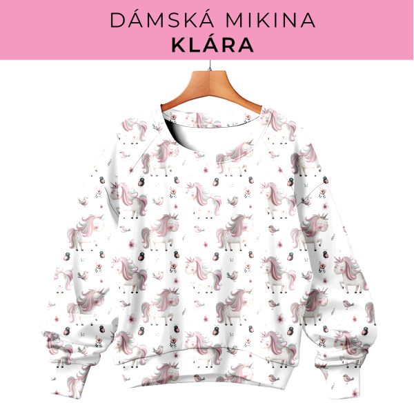 DÁMSKÝ střih - mikina Klára