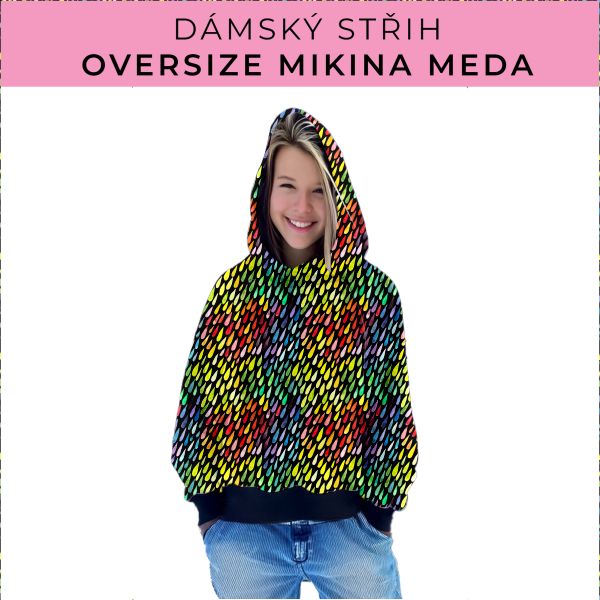 Dámský střih - mikina Meda