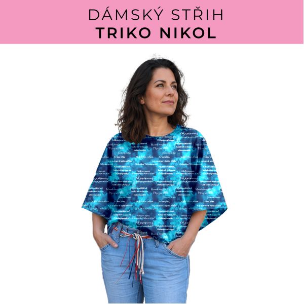 Dámský střih -  triko Nikol