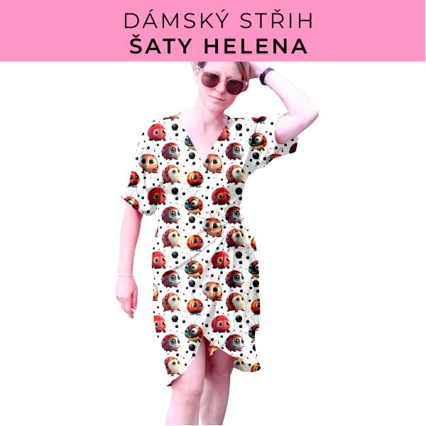 Dámský střih na šaty  Helena
