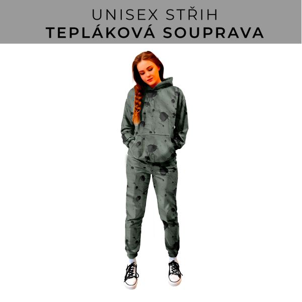 DÁMSKÝ střih - SET mikina a tepláky 