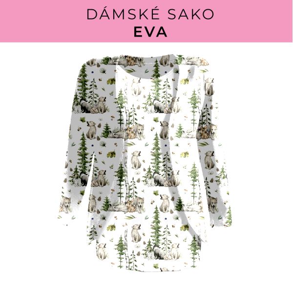 DÁMSKÝ střih - sako Eva