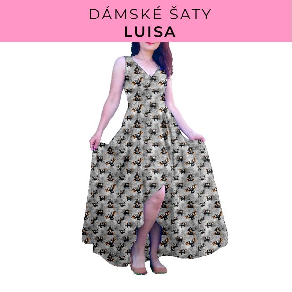 DÁMSKÝ střih - šaty Luisa