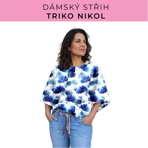 Dámský střih -  triko Nikol