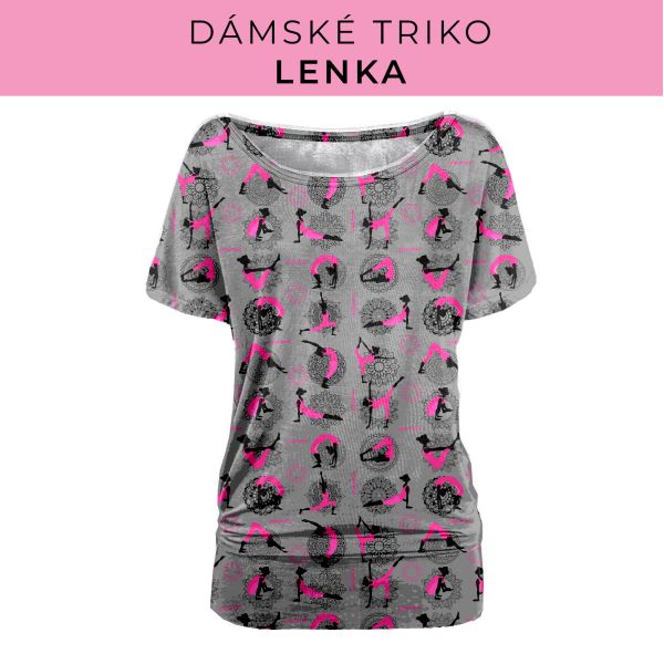 DÁMSKÝ střih - Triko Lenka
