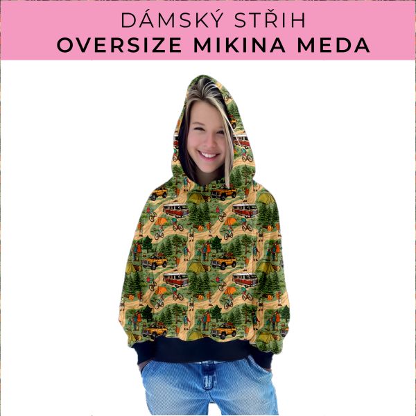 Dámský střih - mikina Meda
