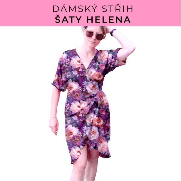 Dámský střih na šaty  Helena