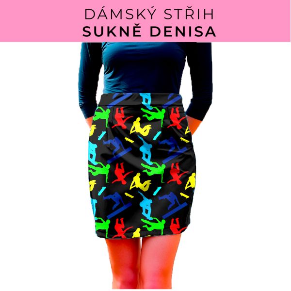 Dámský střih - Dámská sukně Denisa