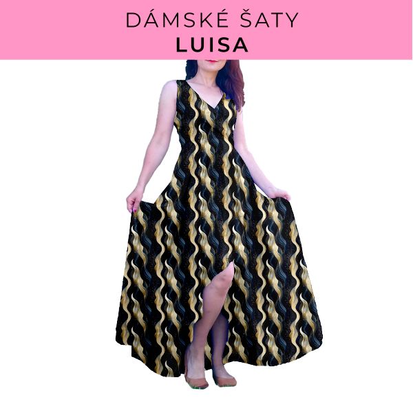 DÁMSKÝ střih - šaty Luisa
