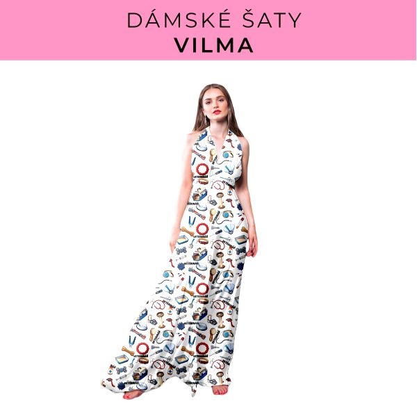 DÁMSKÝ střih - šaty Vilma