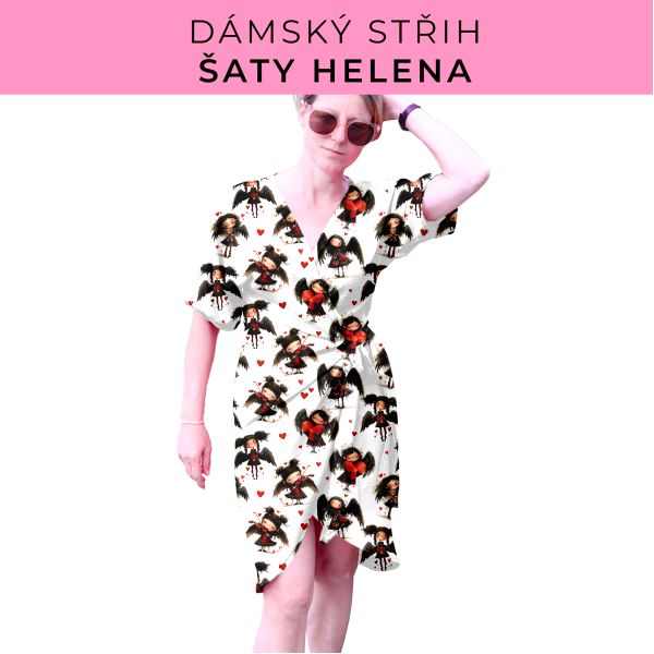 Dámský střih na šaty  Helena