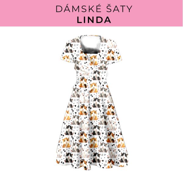 DÁMSKÝ střih - šaty Linda