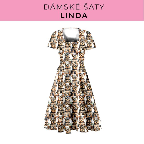 DÁMSKÝ střih - šaty Linda