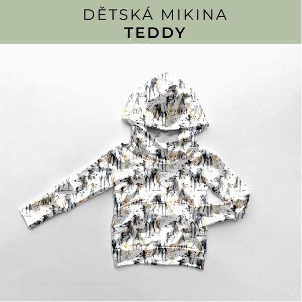 DĚTSKÝ střih - Mikina Teddy