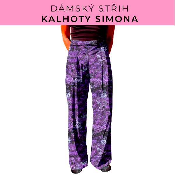 Dámský střih - kalhoty Simona