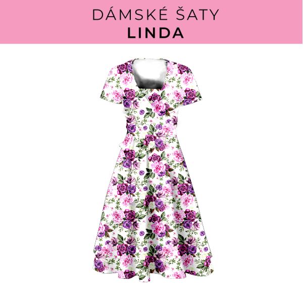 DÁMSKÝ střih - šaty Linda