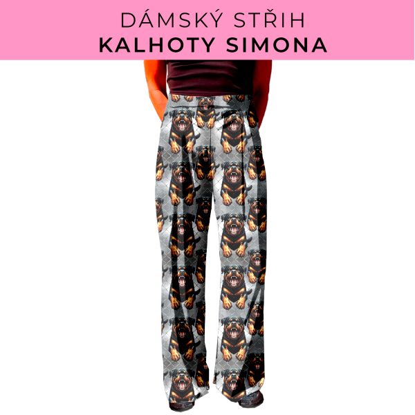 Dámský střih - kalhoty Simona