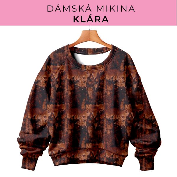 DÁMSKÝ střih - mikina Klára
