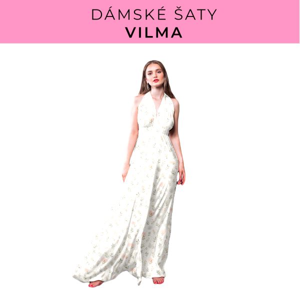 DÁMSKÝ střih - šaty Vilma