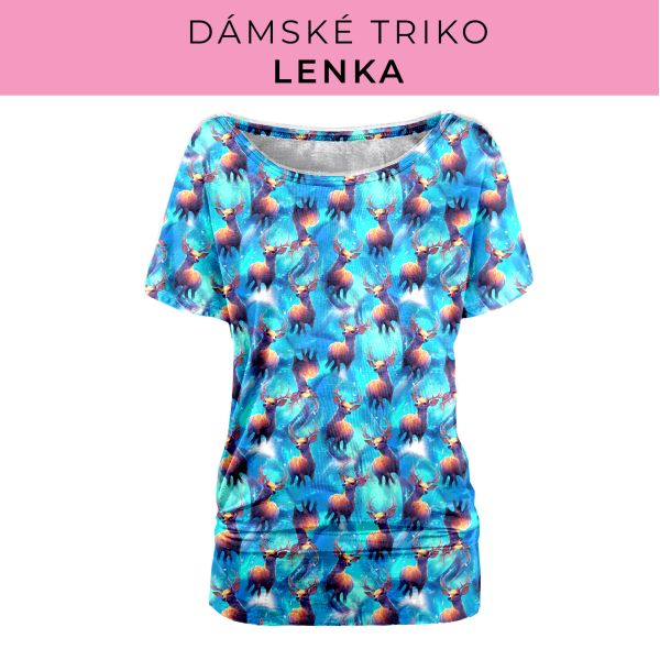 DÁMSKÝ střih - Triko Lenka