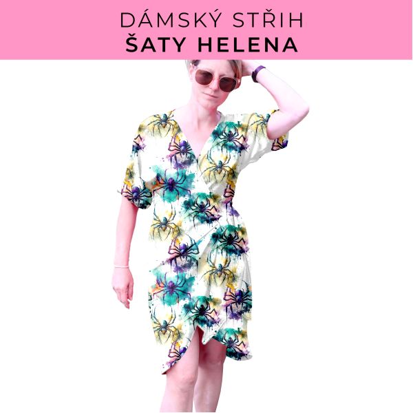 Dámský střih na šaty  Helena