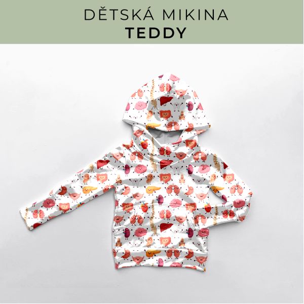 DĚTSKÝ střih - Mikina Teddy
