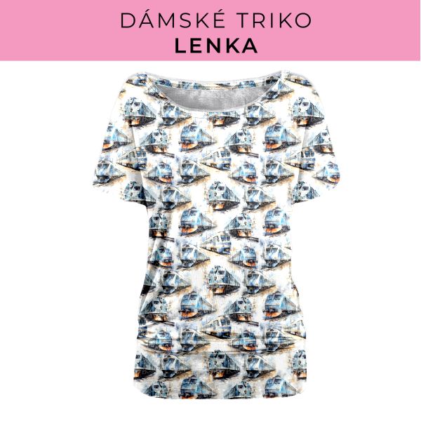 DÁMSKÝ střih - Triko Lenka
