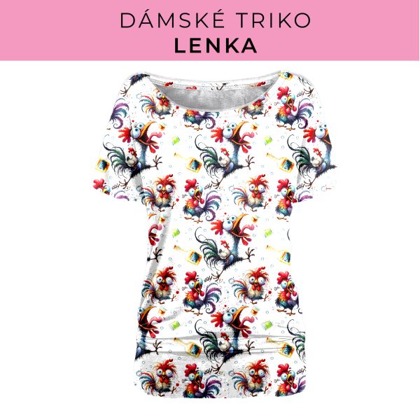 DÁMSKÝ střih - Triko Lenka
