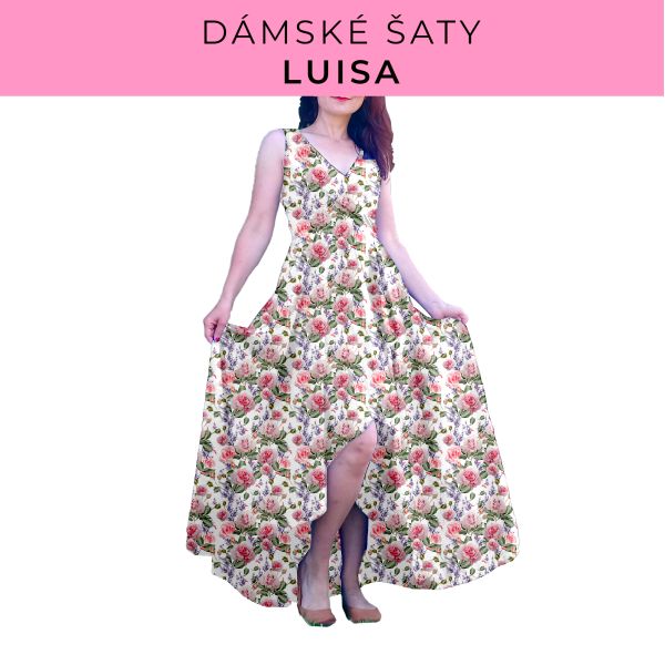 DÁMSKÝ střih - šaty Luisa