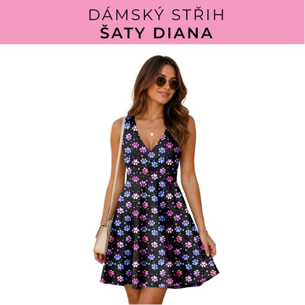 Dámský střih - šaty Diana