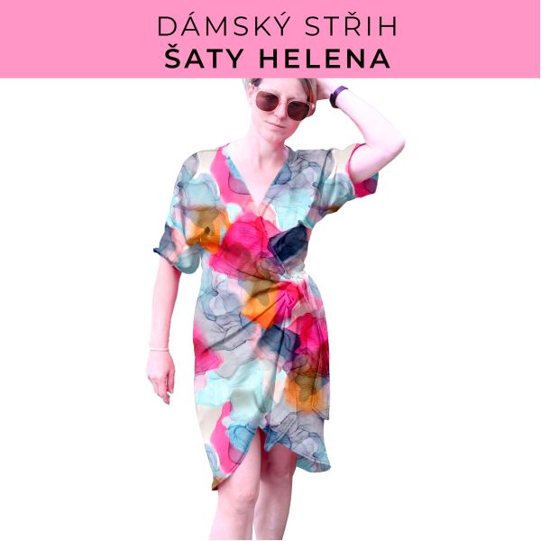 Dámský střih na šaty  Helena