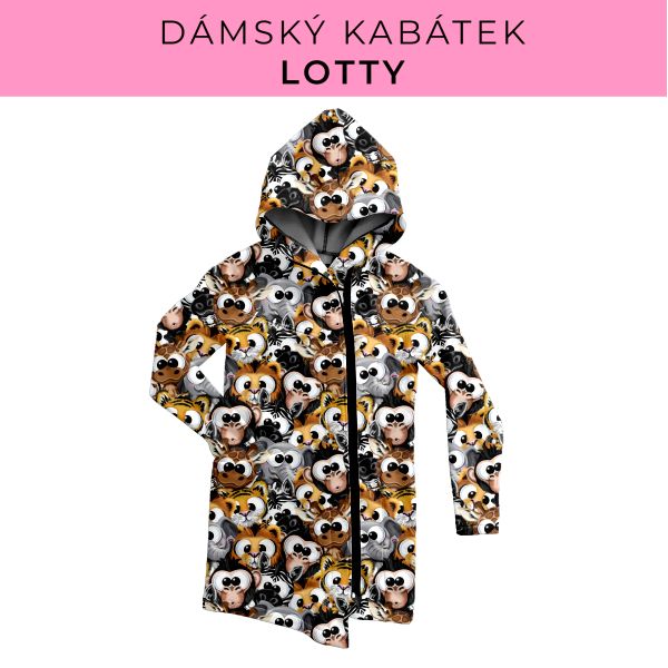 DÁMSKÝ střih - Kabátek Lotty