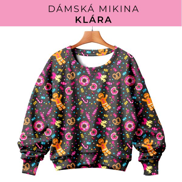 DÁMSKÝ střih - mikina Klára