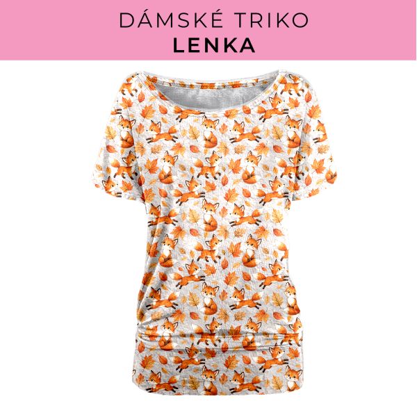 DÁMSKÝ střih - Triko Lenka