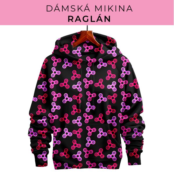 DÁMSKÝ střih - mikina raglán