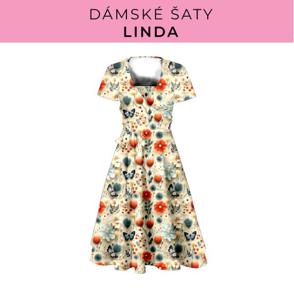 DÁMSKÝ střih - šaty Linda