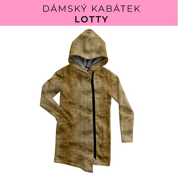 DÁMSKÝ střih - Kabátek Lotty