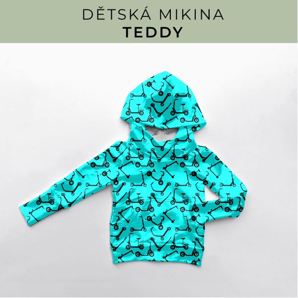 DĚTSKÝ střih - Mikina Teddy