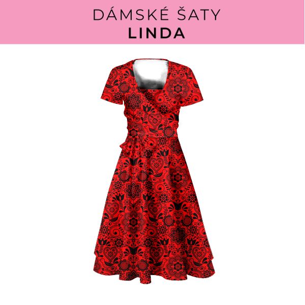 DÁMSKÝ střih - šaty Linda