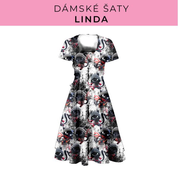 DÁMSKÝ střih - šaty Linda