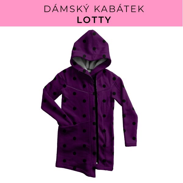 DÁMSKÝ střih - Kabátek Lotty