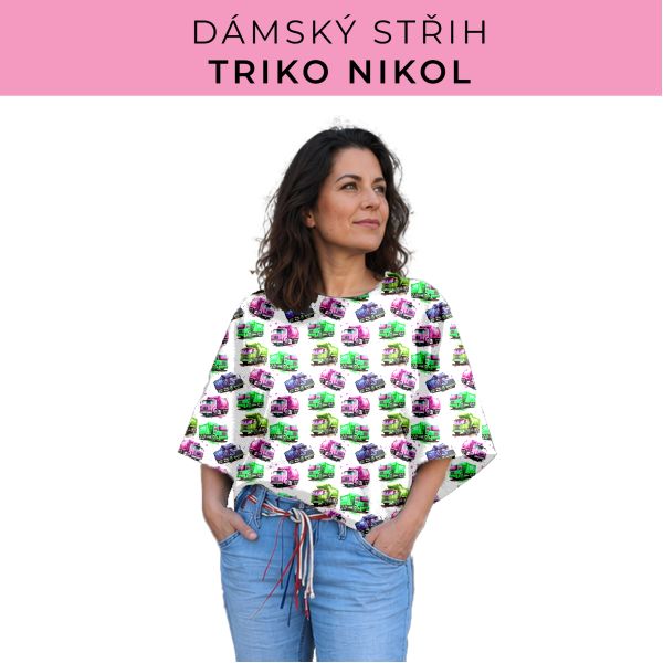 Dámský střih -  triko Nikol