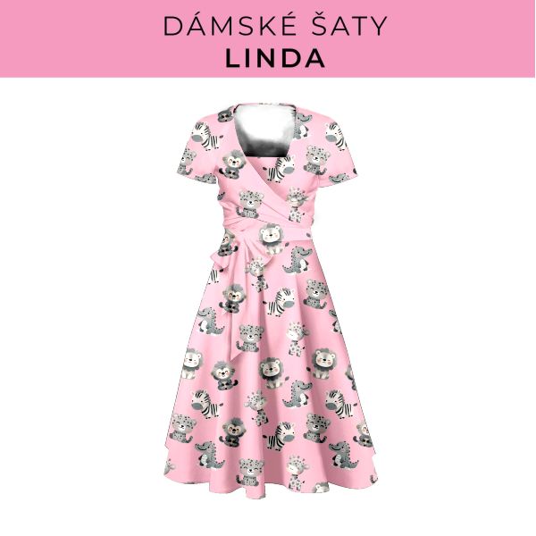 DÁMSKÝ střih - šaty Linda