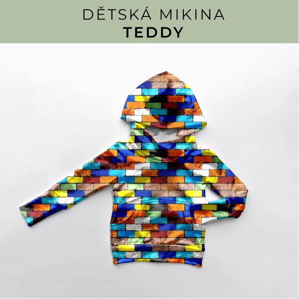 DĚTSKÝ střih - Mikina Teddy