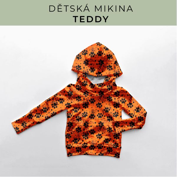 DĚTSKÝ střih - Mikina Teddy