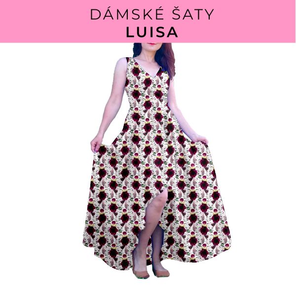 DÁMSKÝ střih - šaty Luisa