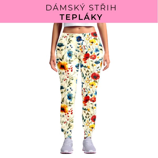 DÁMSKÝ střih - tepláky