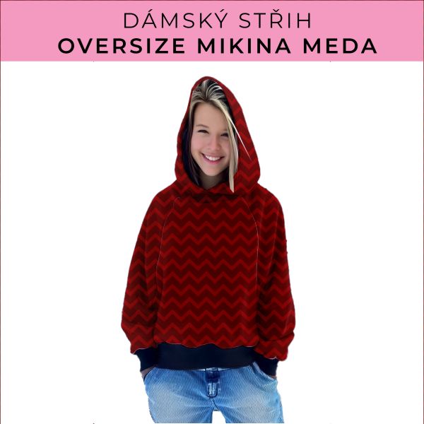 Dámský střih - mikina Meda