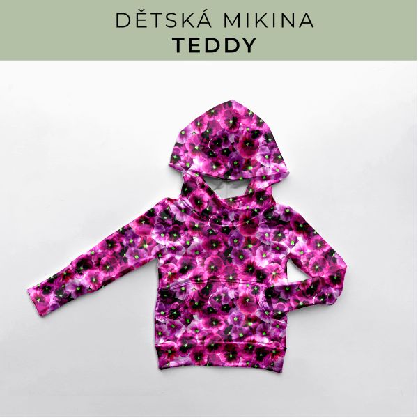 DĚTSKÝ střih - Mikina Teddy