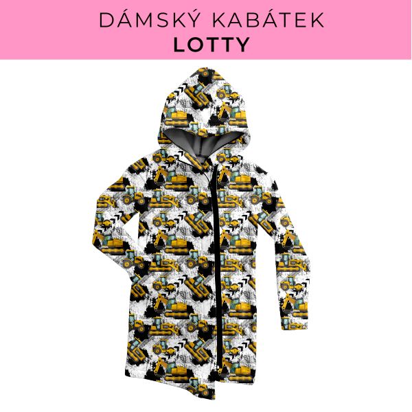 DÁMSKÝ střih - Kabátek Lotty